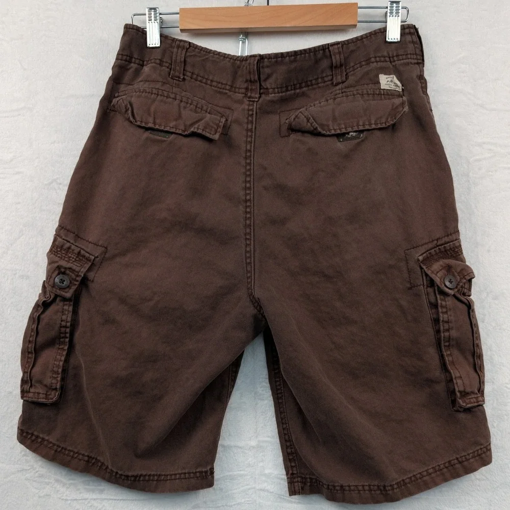 VTG OTB Cargo Shorts Men's 34 Brown 12